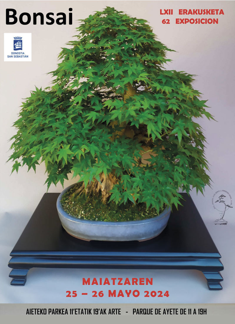 Cartel Exposición Bonsai 2023